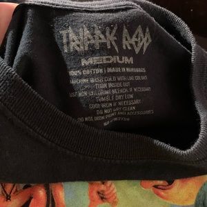 The shirt is a trippie redd shirt from Spencer’s